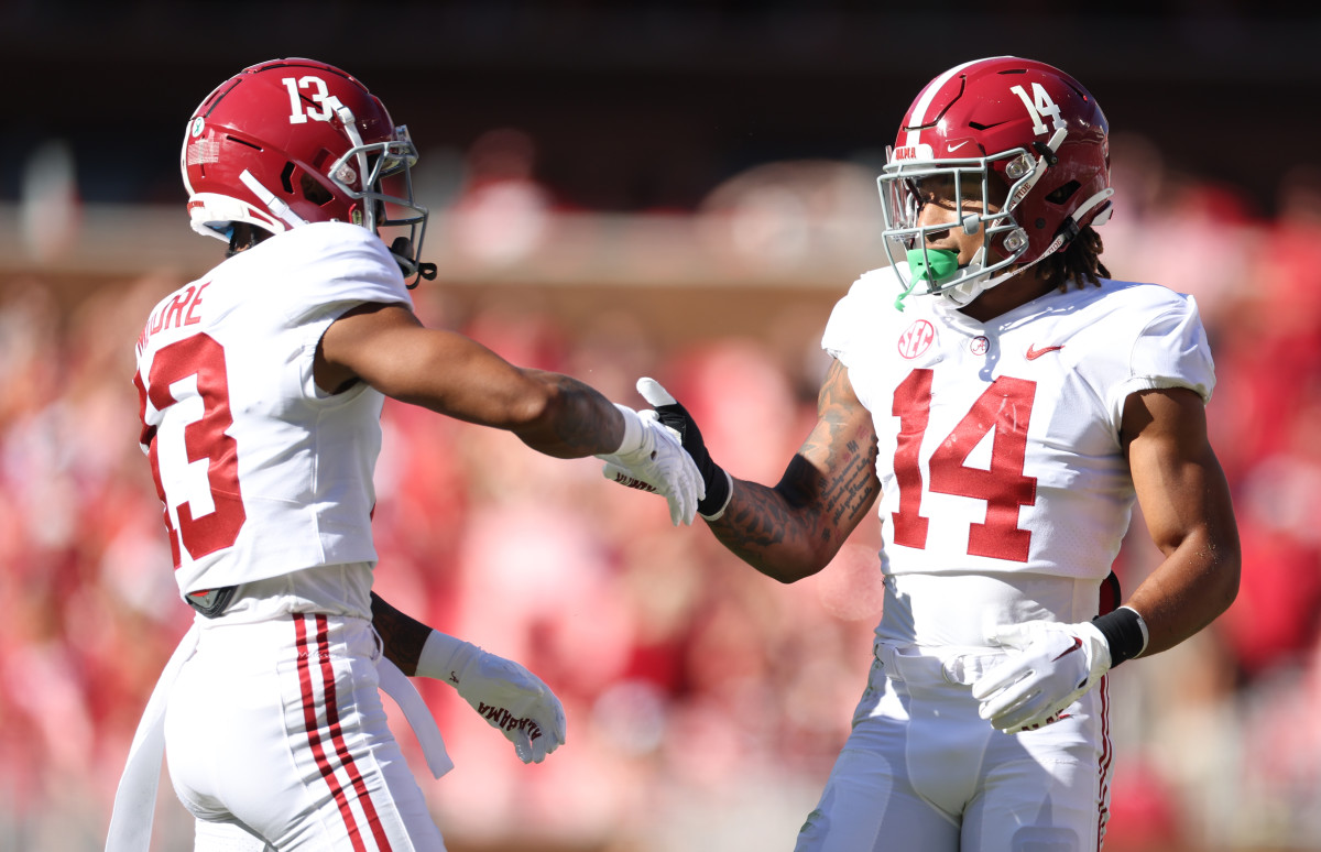 Malachi Moore and Brian Branch